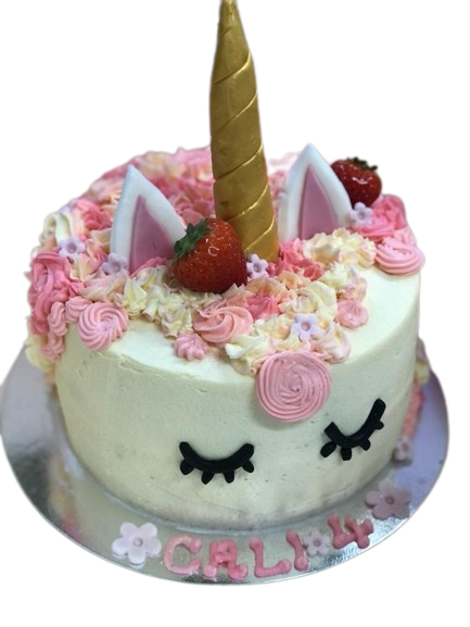 Unicorn Eyelash Birthday Cake Range